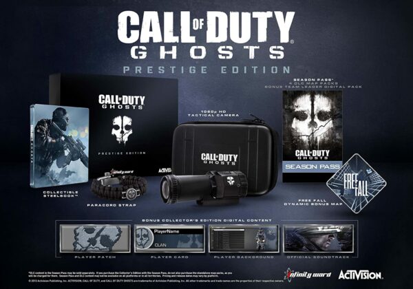 Call of Duty Ghosts Prestige Edition - PS3