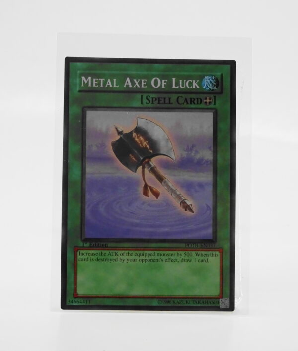 Metal Axe Of Luck 1st Edition POTB-EN037