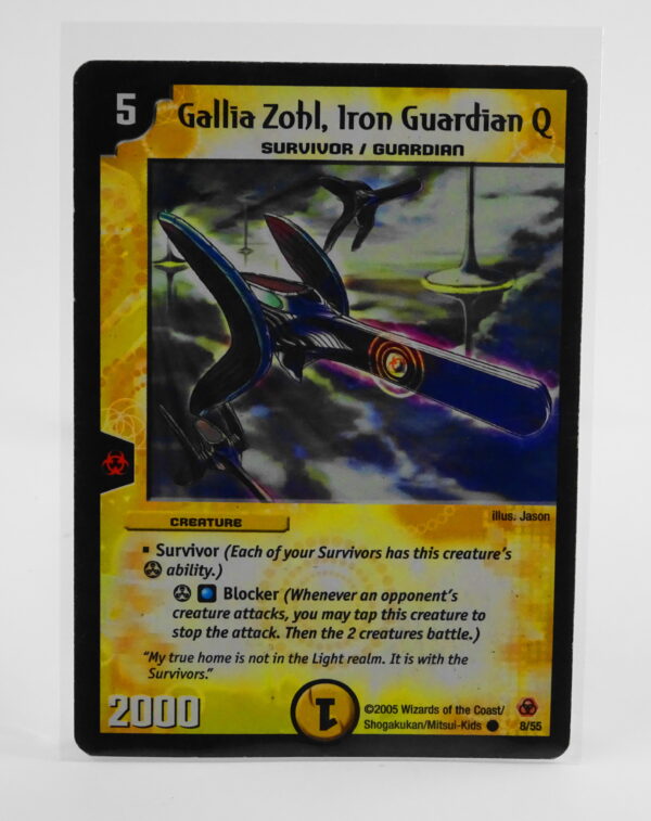 Gallia Zobl Iron Guardian Q 8/55