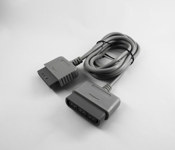 kabelforlænger til PS1/PS2 Controller - Grå - 2m