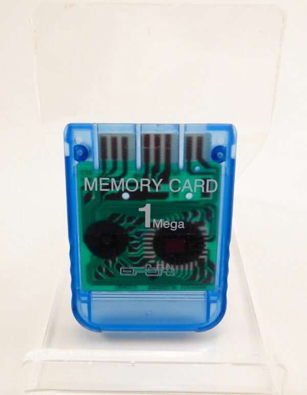 Playstation 1 Memory Card (Uoriginal) - Blå
