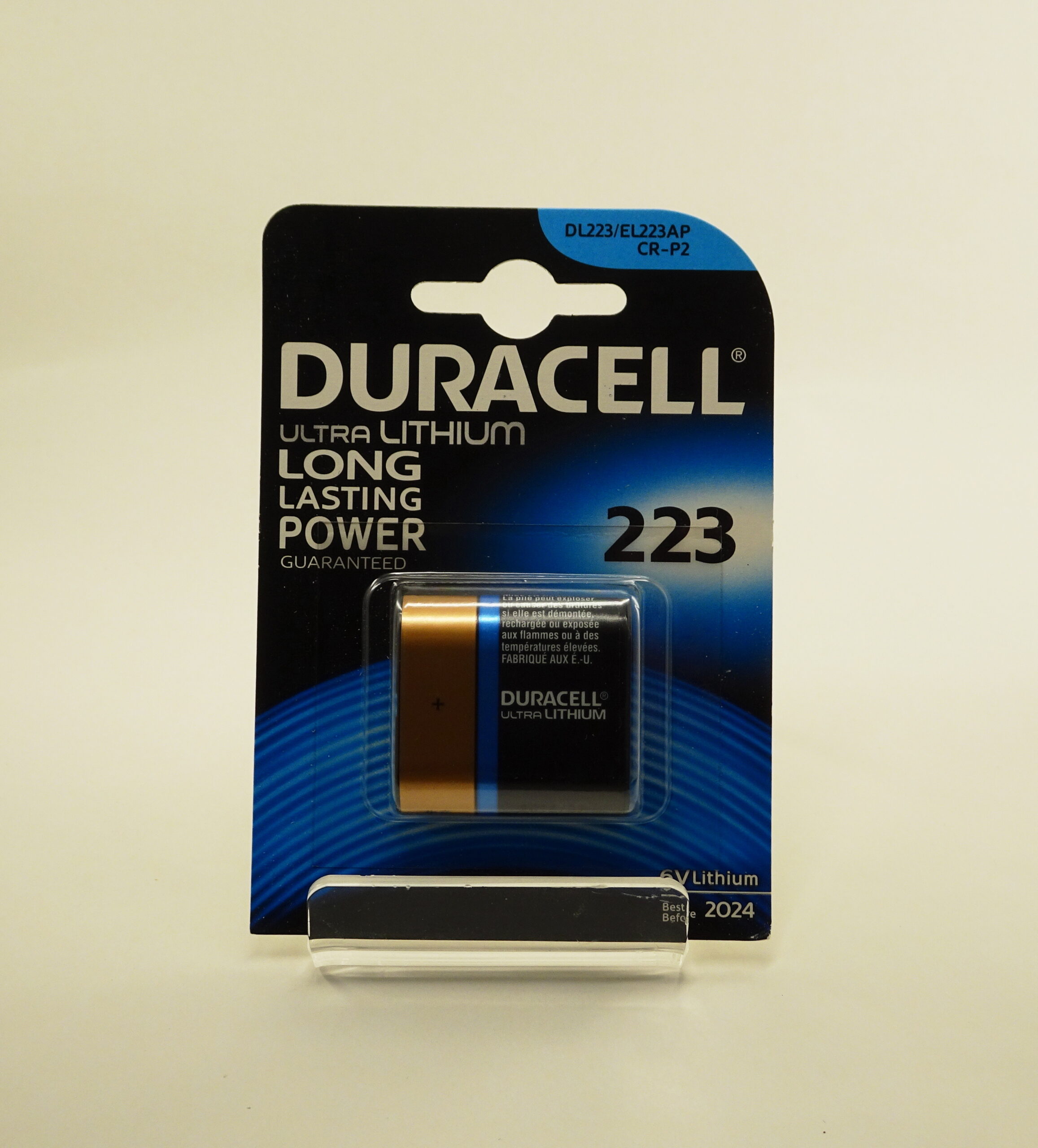 Duracell CR-P2 / DL223 Ultra Lithium 6v Batteri