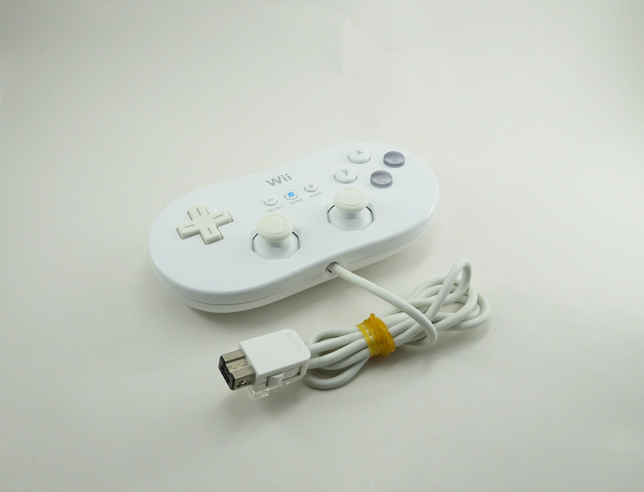 Original Nintendo Wii Classic Controller - Hvid