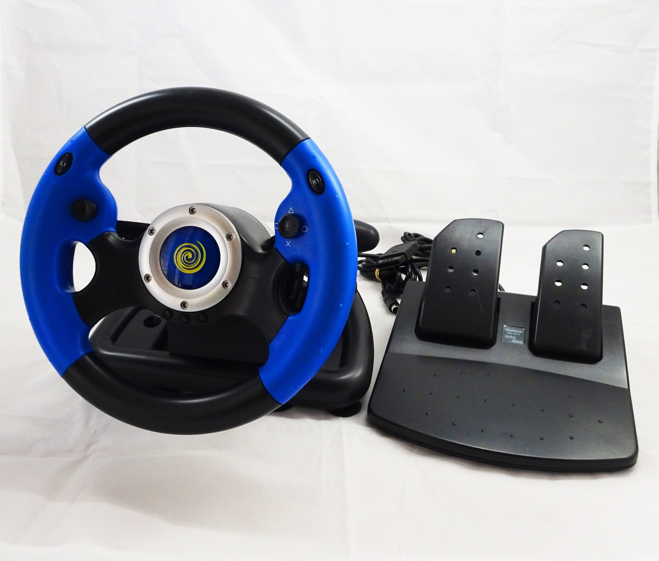 Hurricane Racing Wheel CH-071 Rat Pedaler & Gearstang Til (PS1/PS2)